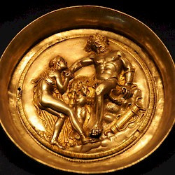Rogozen Treasure, plate with Heracles