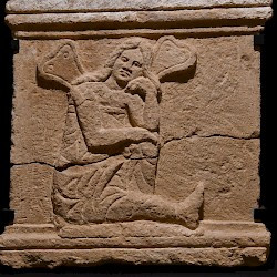 Sidon, Sarcophagus relief of Psyche