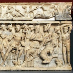 Sidon, Sarcophagus with the punishment of Marsyas