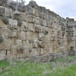 Byblos, Persian terrace, Wall