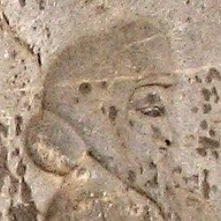 Persepolis, Apadana, East Stairs, Sogdian