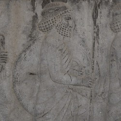 Persepolis, Apadana, East Stairs, Carian
