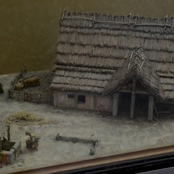 Model of a Merovingian farm in Juvincourt