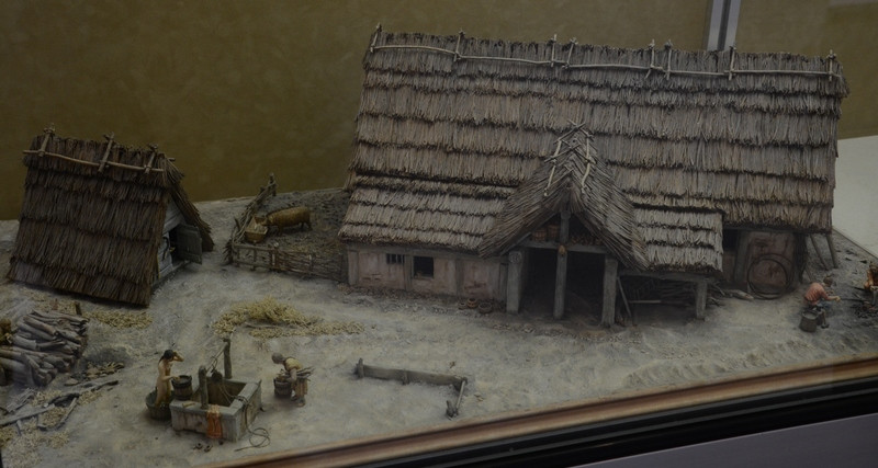 Model of a Merovingian farm in Juvincourt