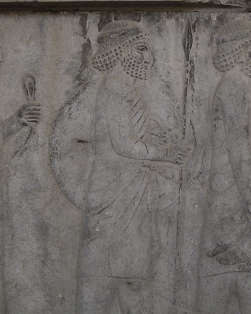 Persepolis, Apadana, East Stairs, Carian