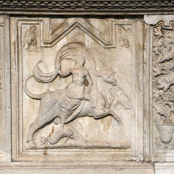 Šempeter, Mausoleum of Ennius, Relief of Europa