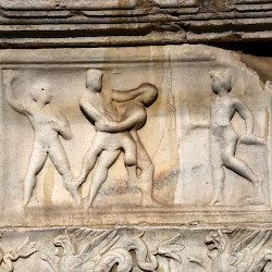 Šempeter, Mausoleum of the Spectatii, Mythological scene