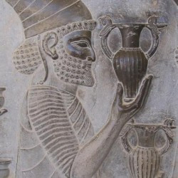 Persepolis, Apadana, East Stairs, Lydian