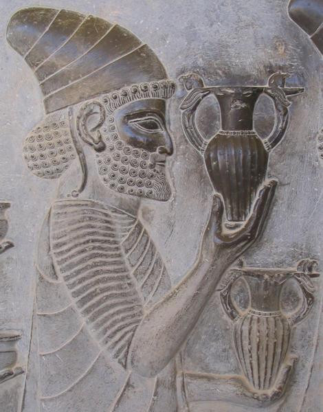 Persepolis, Apadana, East Stairs, Lydian