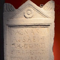 Burnum, Tombstone of Dacnas