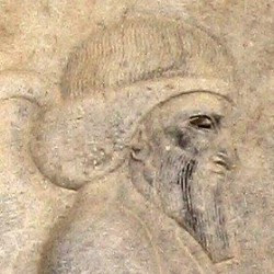 Persepolis, Apadana, East Stairs, Arachosian