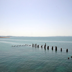 Dyrrhachium battlefield, Pompey's port