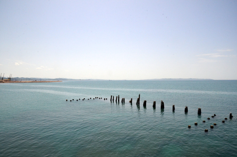 Dyrrhachium battlefield, Pompey's port
