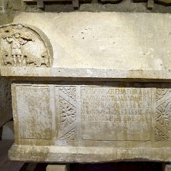 Salona, Sarcophagus of Julia Aurelia Hilaria