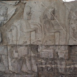 Persepolis, Apadana, East Stairs, Southern part, Medes