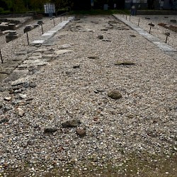 Andautonia, Roman road