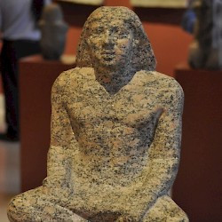 Statue of a scribe