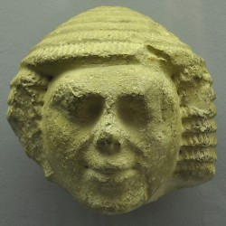 Head of a foreigner