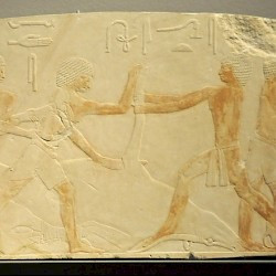Abusir, Relief of a sacrifice