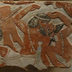 Thebes, El-Asasif, Battle relief of Amenhotep II