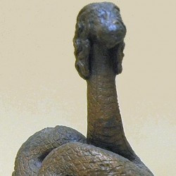 Athens, Agora, Figurine of Glykon the Snake God