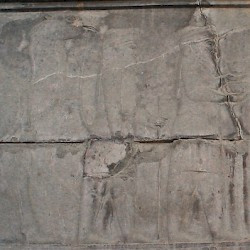 Persepolis, Apadana, East Stairs, Southern part, Arians