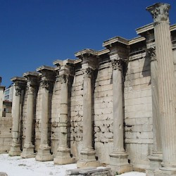 Athens, Roman Forum, Library of Hadrian