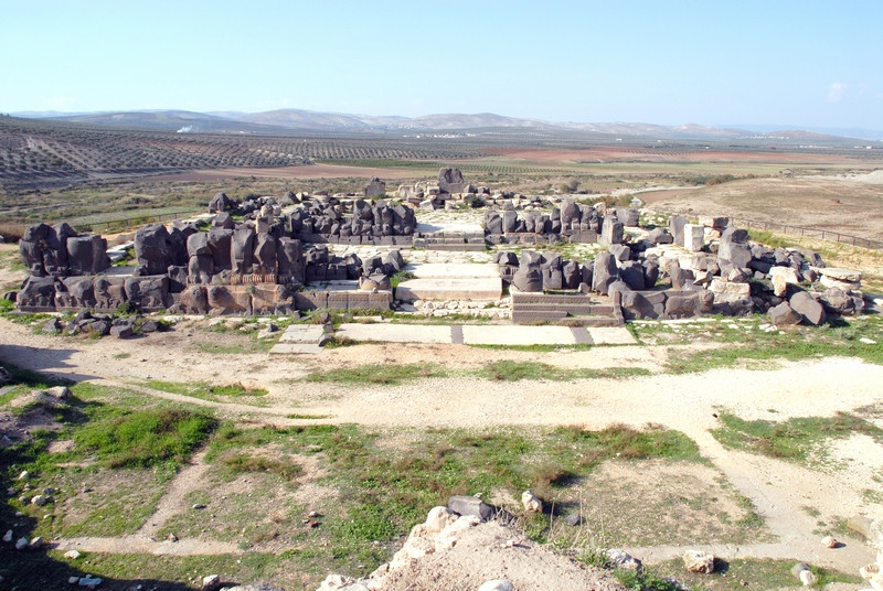 Ain Dara, Temple from the southeast
