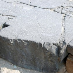 Giza, Pyramid of Khufu, Basalt from the Western Desert