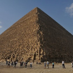 Giza, Pyramid of Khufu (the "great pyramid")