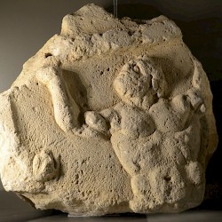 Andesina, Amphitheater, Relief of Atlas