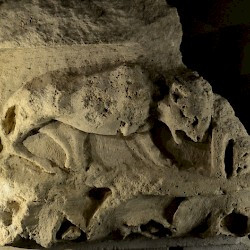 Andesina, Jardin Huguet, Relief of a panther
