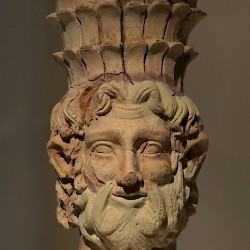 Carthage, Salammbo, Incense burner in the shape of Baal-Hammon ("the fiery Baal")