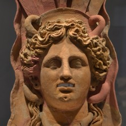 Carthagie, Woman's mask (Demeter or Medusa)