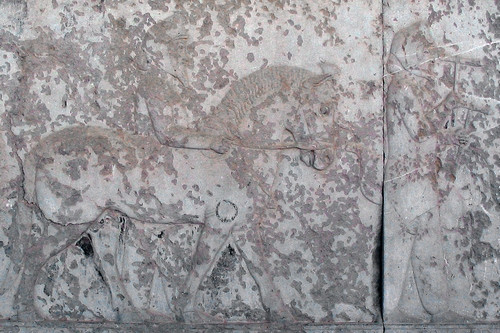 Persepolis, Apadana, East Stairs, Southern part, Sogdians