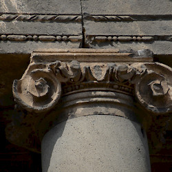 Garni, Roman-style monument, Ionic capital