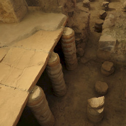 Garni, Bathhouse, Hypocaust