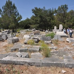 Priene, Agora, Temple of Zeus