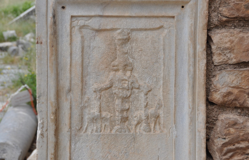 Ephesus, Relief of Artemis (close to the latrine)