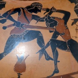 London Painter: Theseus and the Minotaur