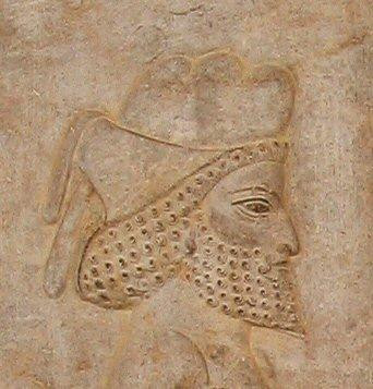 Persepolis, Apadana, East Stairs, Cappadocian