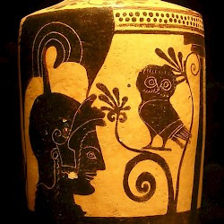 Athena and an owl