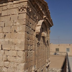 Thelsae, Sanctuary, East facade