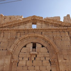 Thelsae, Sanctuary, East facade