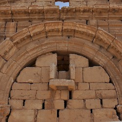 Thelsae, Sanctuary, East facade