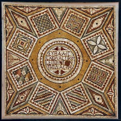 Apamea, Synagogue, Mosaic, donated by Euthalis the Scholar