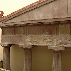 Assos, Temple of Athena, Façade