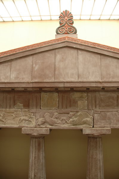 Assos, Temple of Athena, Façade