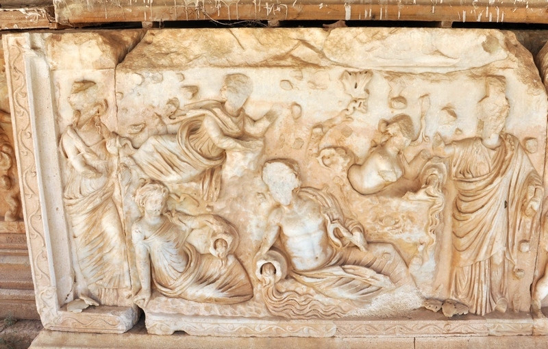 Nysa, Theater, Stage decoration