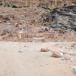 Wadi Rum village, Nabataean temple